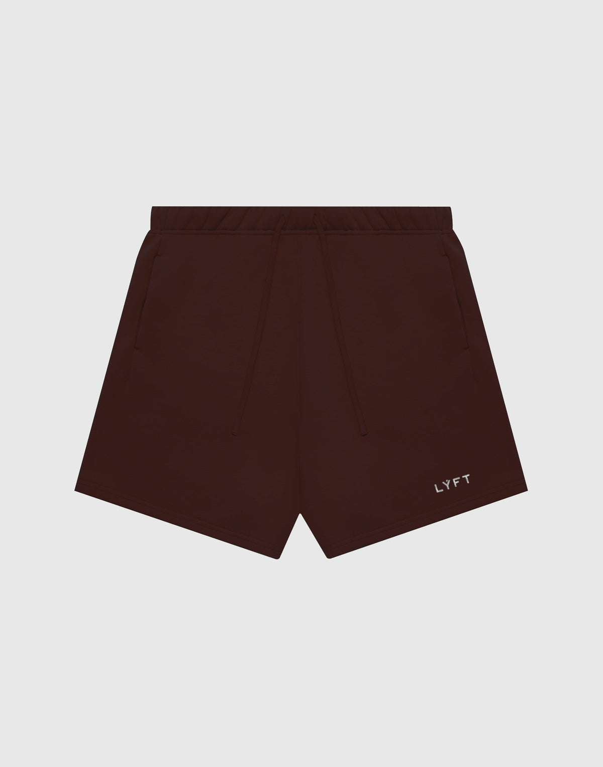 LÝFT Logo Sweat Shorts - Brown
