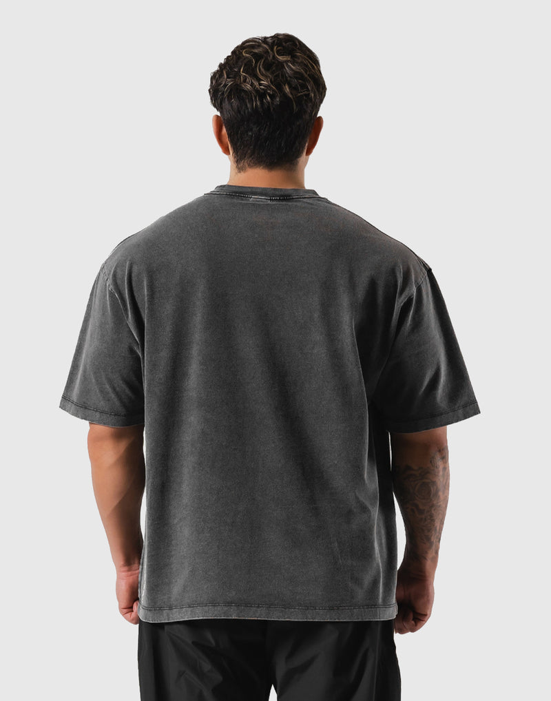 Eagle Graphic Vintage Big T-Shirt - Black – LÝFT