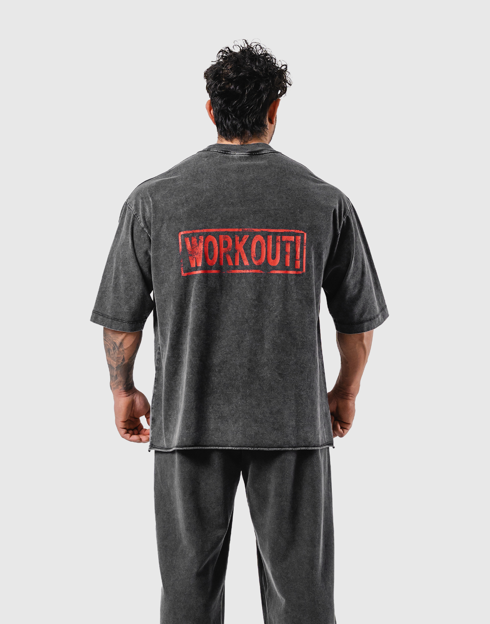 Leg Day Vintage Extra Big T-Shirt - Black – LÝFT