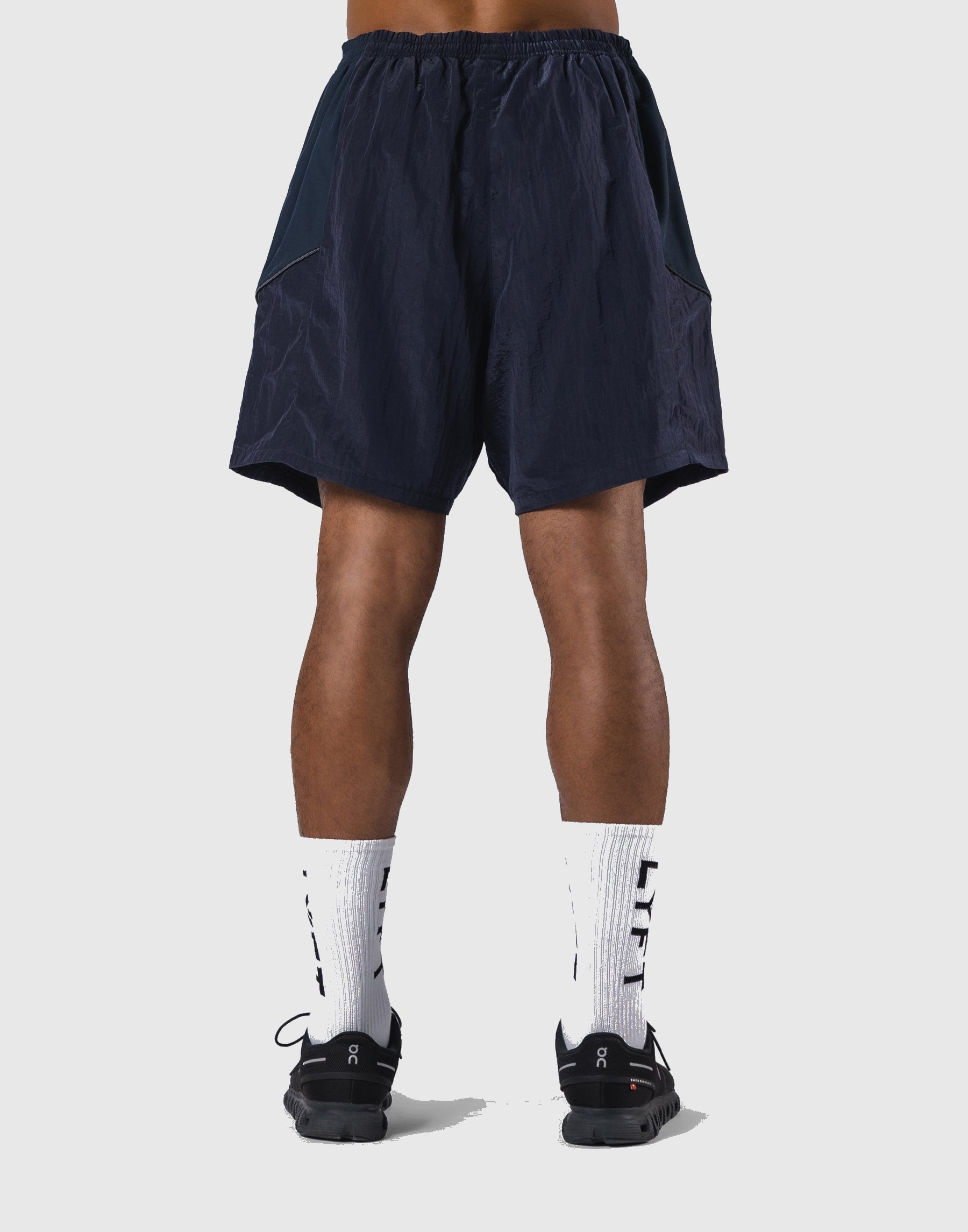 V-Form Wide Shorts - Navy – LÝFT