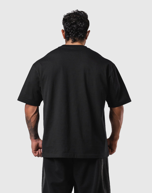 LÝFT CLUB Logo Big T-Shirt - Ivory