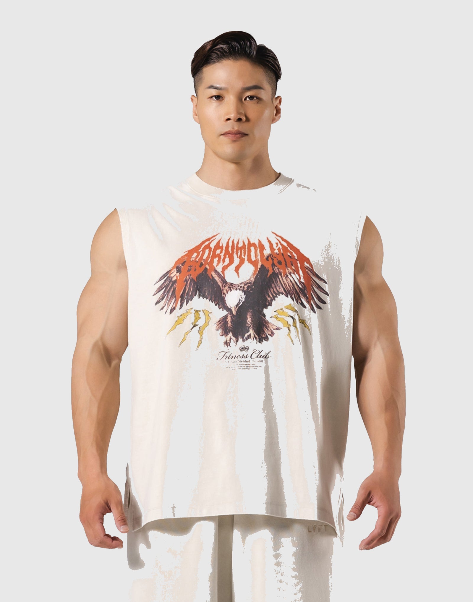 Eagle Graphic Vintage Tanktop - Ivory – LÝFT