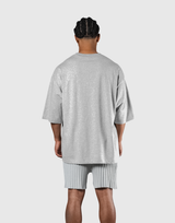 LÝFT Athletic Logo Extra Big T-Shirt - Grey