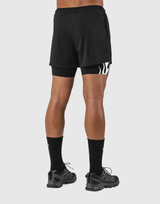 Layered Stretch Shorts - Black Special