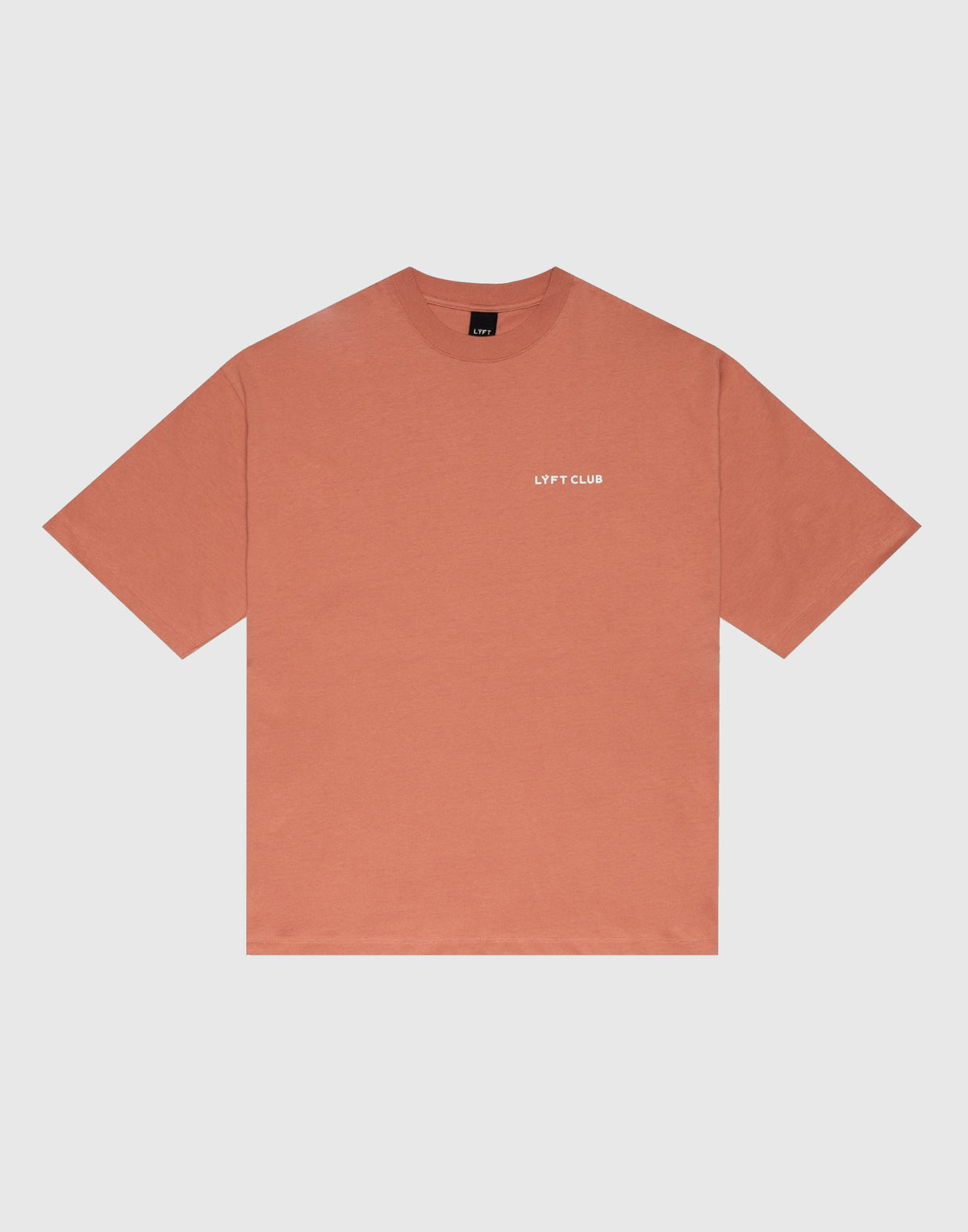 LÝFT Logo Big T-Shirt V.2 - Brown