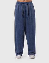 Vintage Sweat Wide Pants - Navy