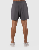 LÝFT Logo Sweat Shorts - D.Grey
