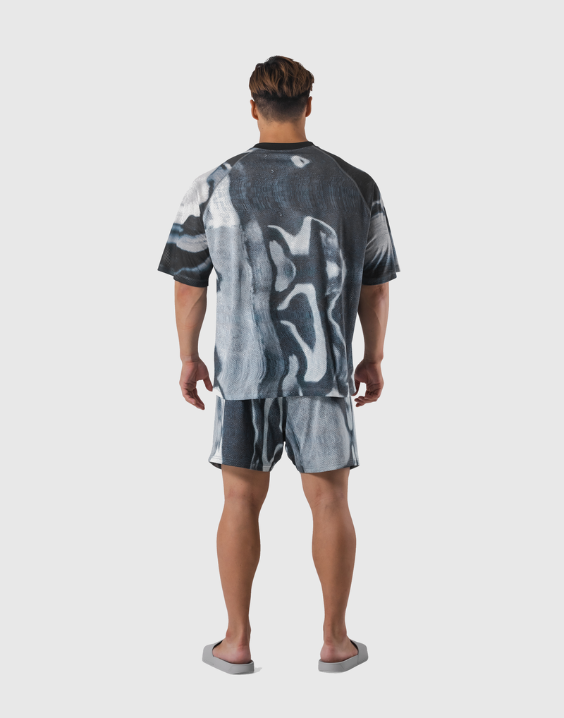 BTL Graphic Mesh T-Shirt - Black – LÝFT