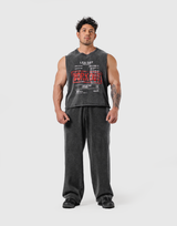 Leg Day Vintage Box Tank Top - Black