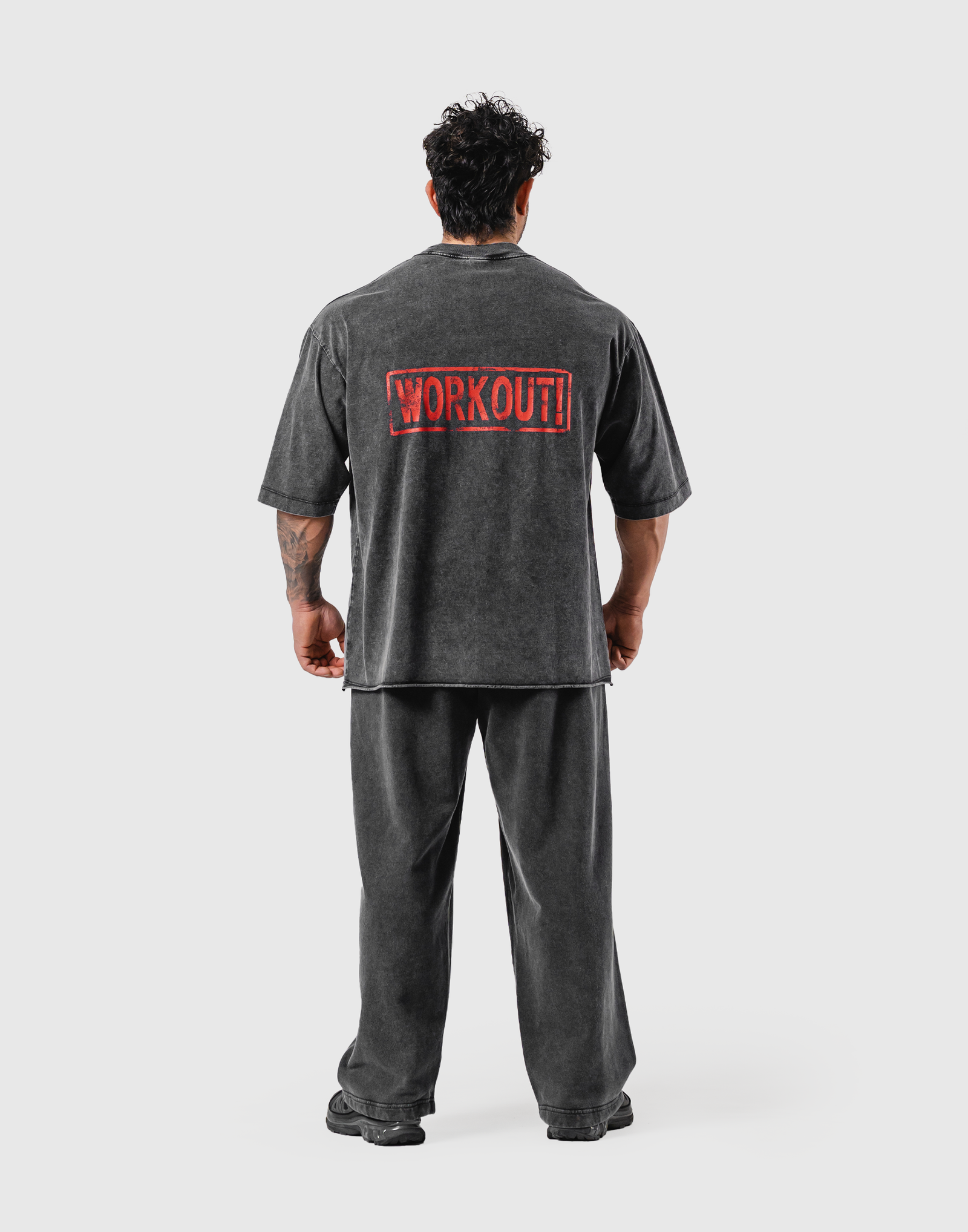 Leg Day Vintage Extra Big T-Shirt - Black – LÝFT