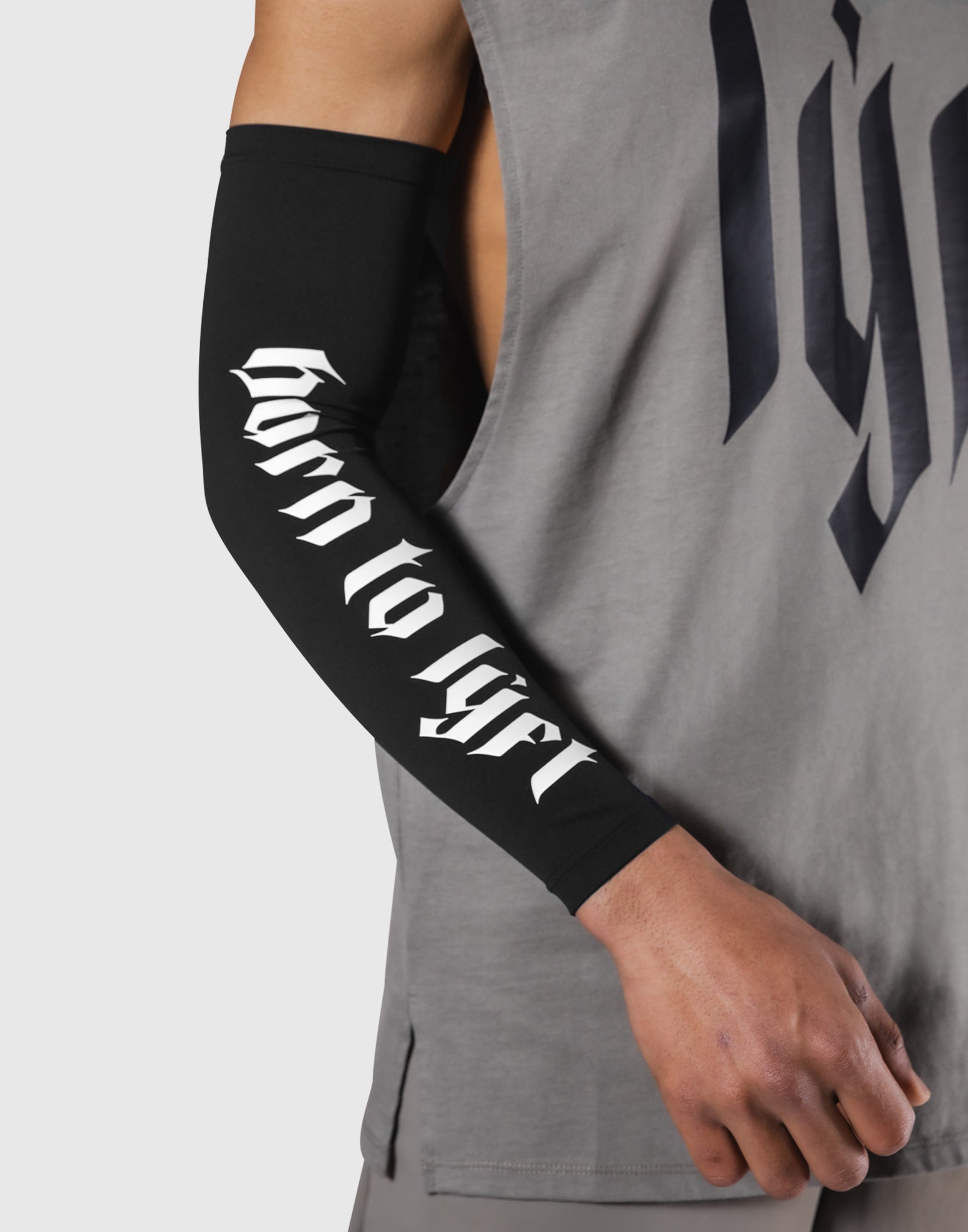 Born To LÝFT Arm Sleevev - Black
