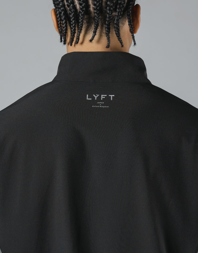 2Line Oversize Track Jacket V.2 - Black – LÝFT