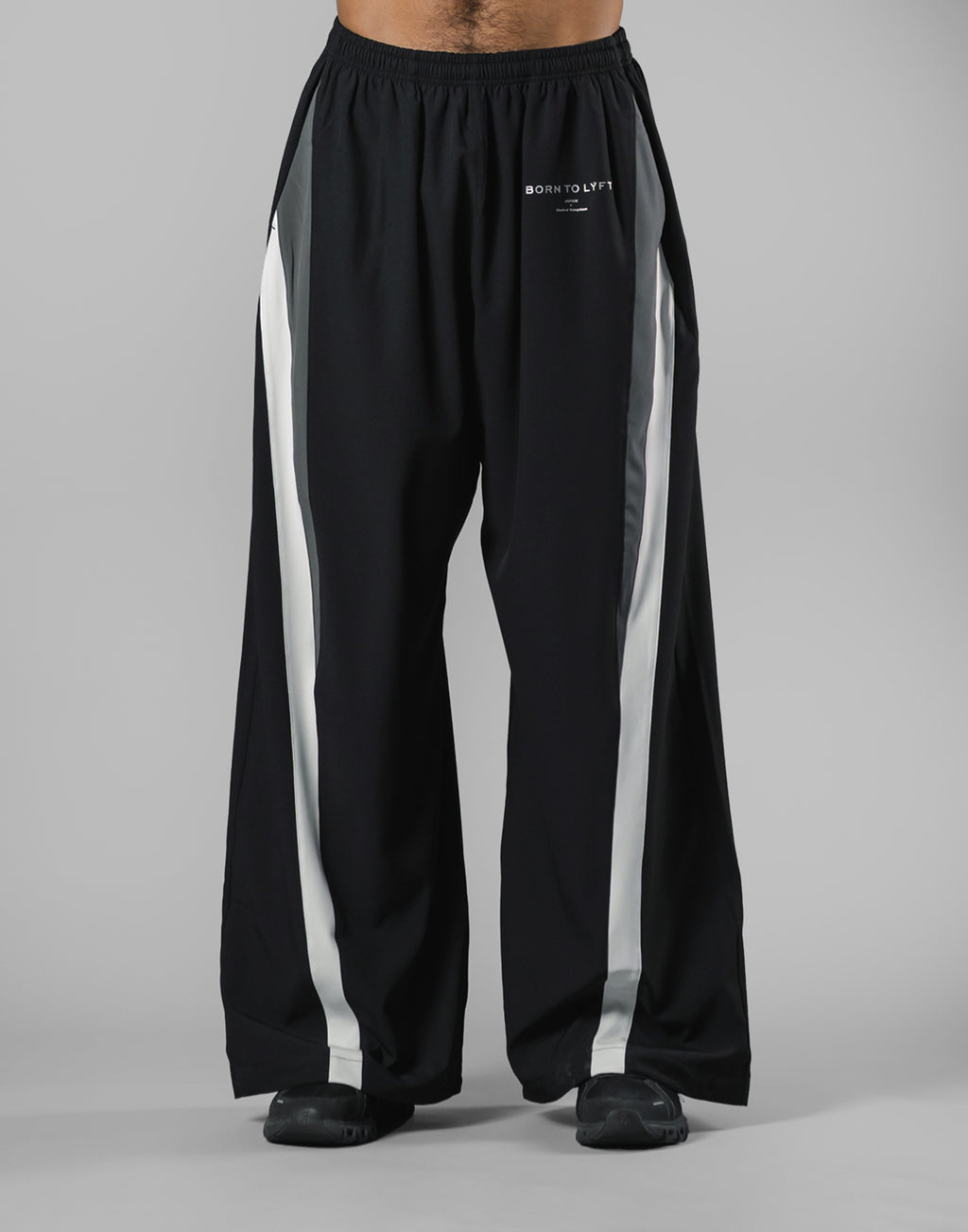 2Line Adjustable Wide Track Pants V.2 - Black – LÝFT
