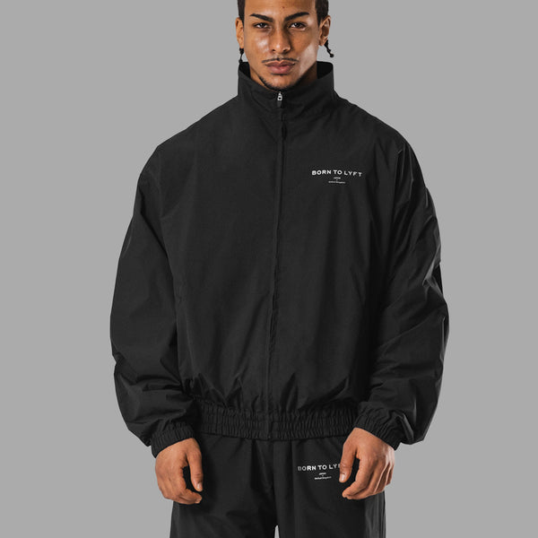BTL Logo Nylon Jacket - Black – LÝFT