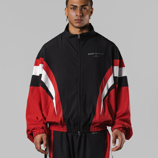 2Line Oversize Track Jacket V.2 - Red – LÝFT