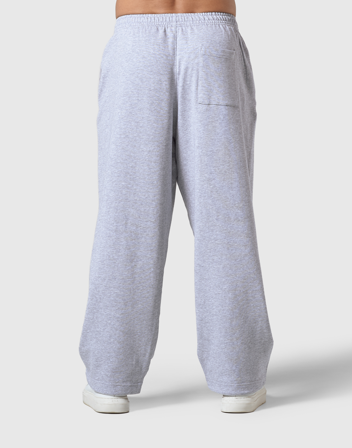 Light Weight Sweat Wide Pants - Grey