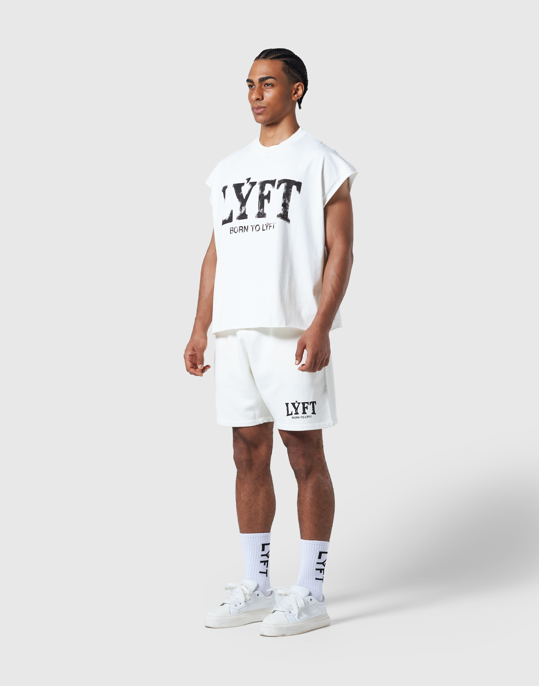 lyftリフト LYFT GOLD'S GYM アイボリー タンクトップ LYFT GOLD'S