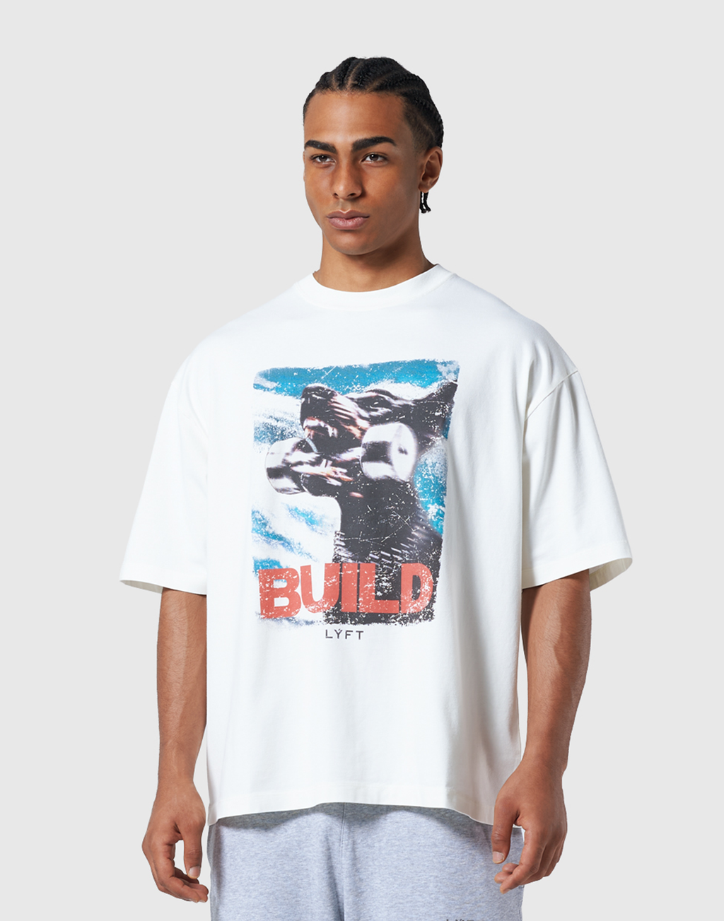 Doberman Graphic Vintage Big T-Shirt - Ivory – LÝFT Doberman Graphic Vintage Big T-Shirt - Ivory – LÝFT