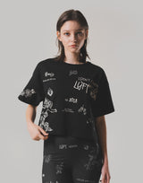 LÝFT Graffiti T-Shirt - Black