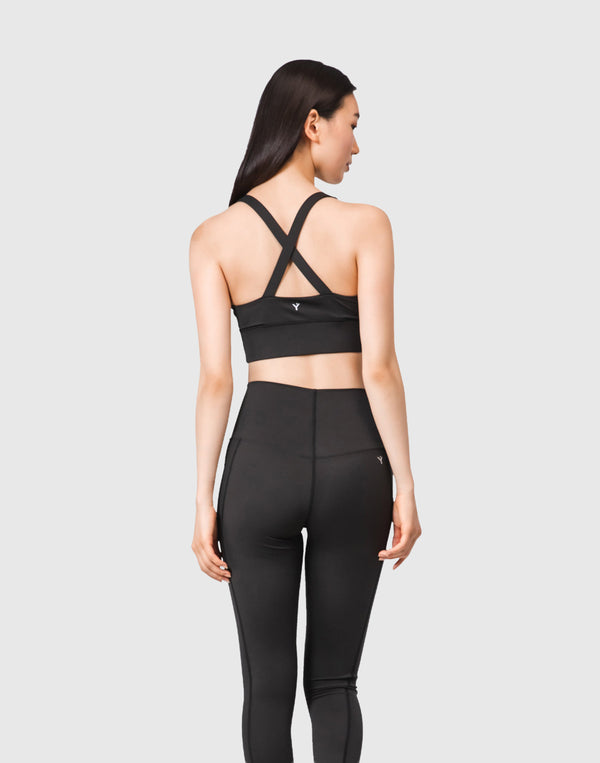 LYCRA® Brushed Inside Flare Leggings - Navy – LÝFT