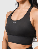 LÝFT Cross Strap Bratop - Black