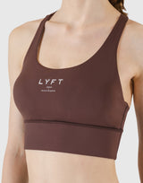 LÝFT Cross Strap Bratop - Brown