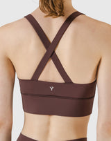 LÝFT Cross Strap Bratop - Brown