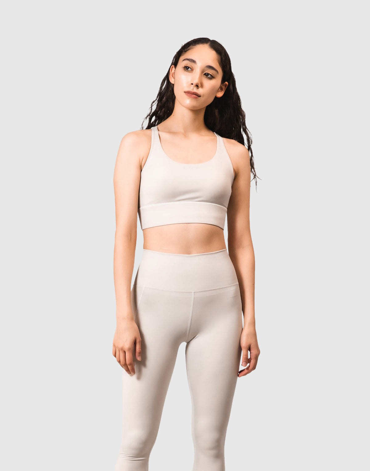 LÝFT Cross Strap Bratop - Ivory