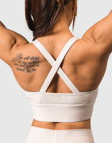 LÝFT Cross Strap Bratop - Ivory
