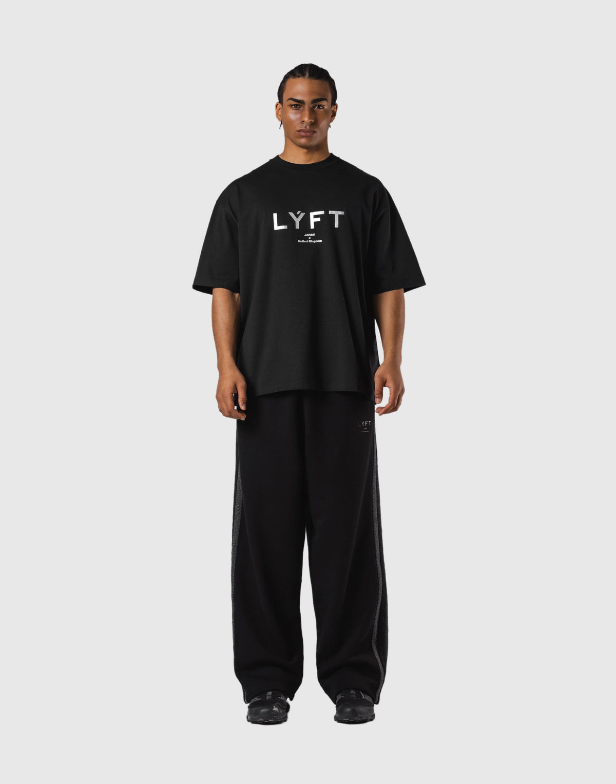 LÝFT Logo Big T-Shirt V.2 - Black