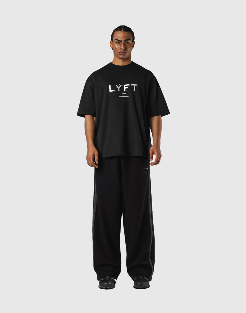 LÝFT Logo Big T-Shirt V.2 - Black