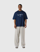 LÝFT Logo Big T-Shirt V.2 - Navy