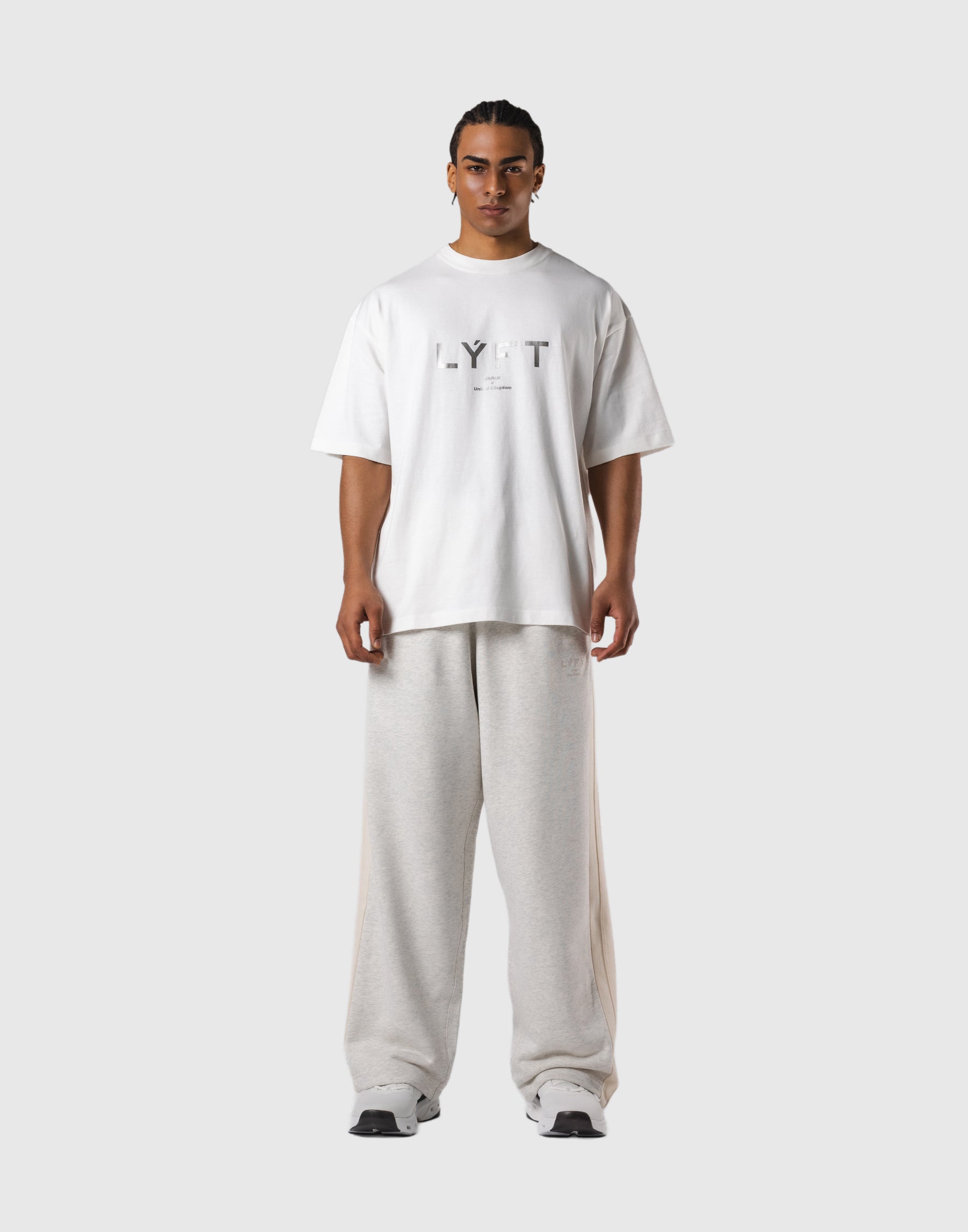 LÝFT Logo Big T-Shirt V.2 - White