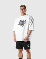 LÝFT × XXX Limited Extra Big t-Shirt - White