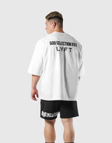 LÝFT × XXX Limited Extra Big t-Shirt - White