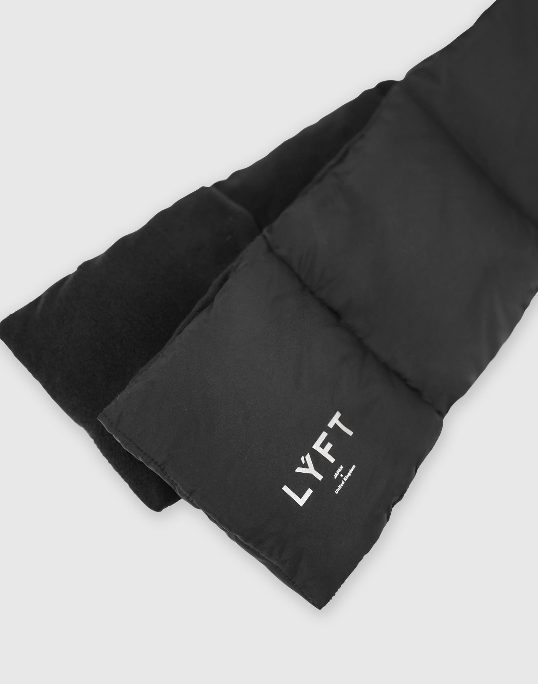 Basic Puffer Scarf - Black – LÝFT