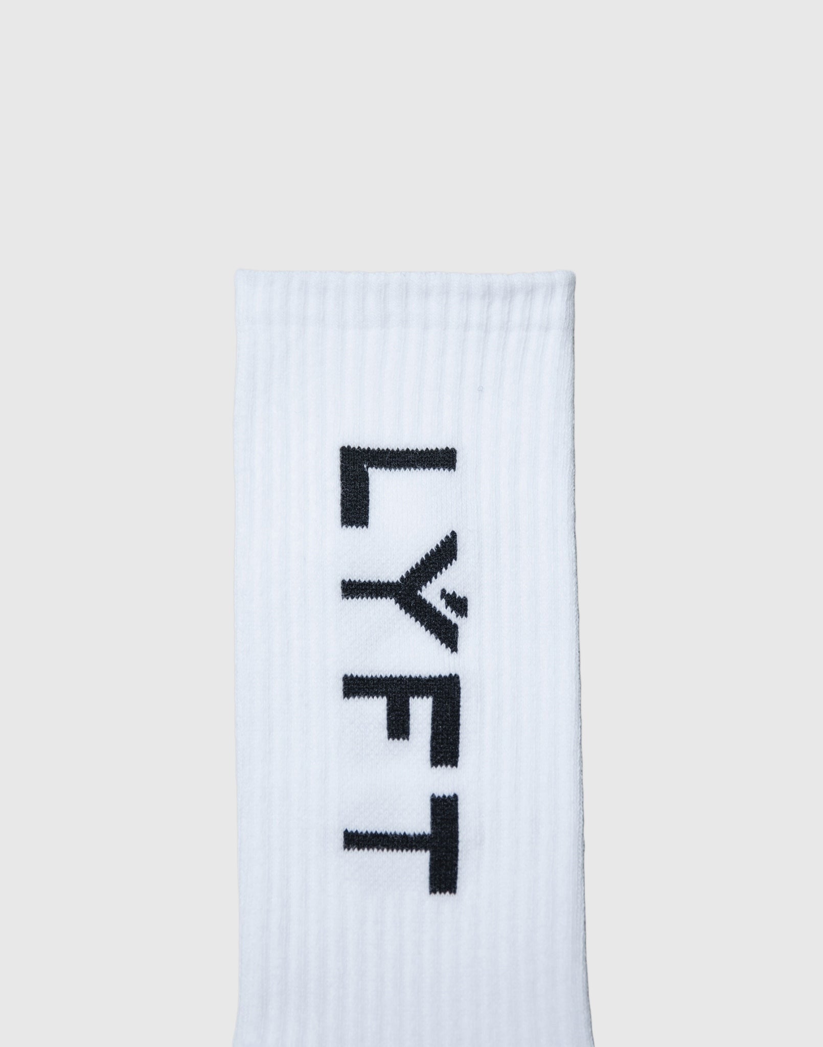 Side LÝFT Logo Socks - White