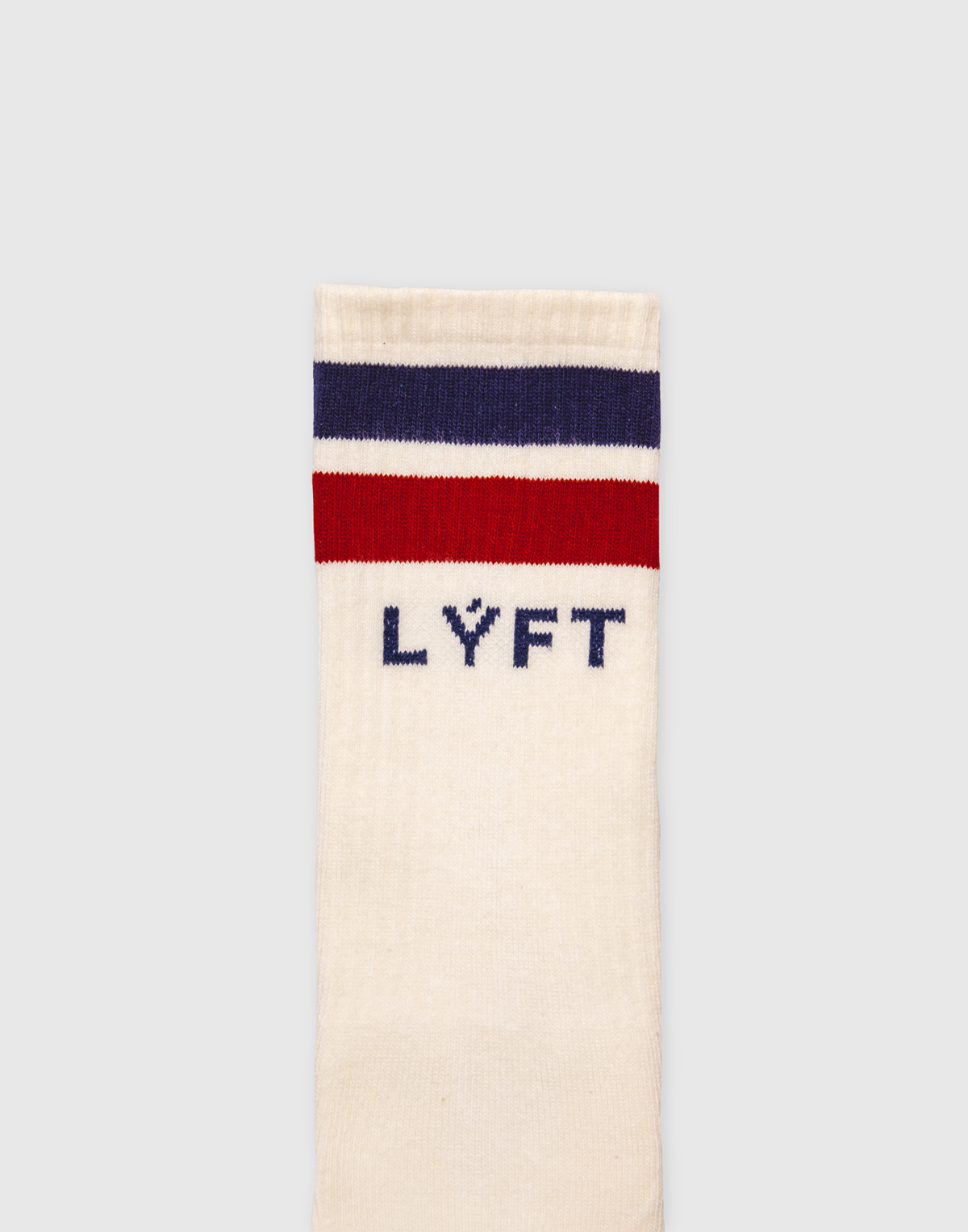 LÝFT 2Line Socks - White