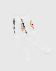 LÝFT Emblem Socks - White