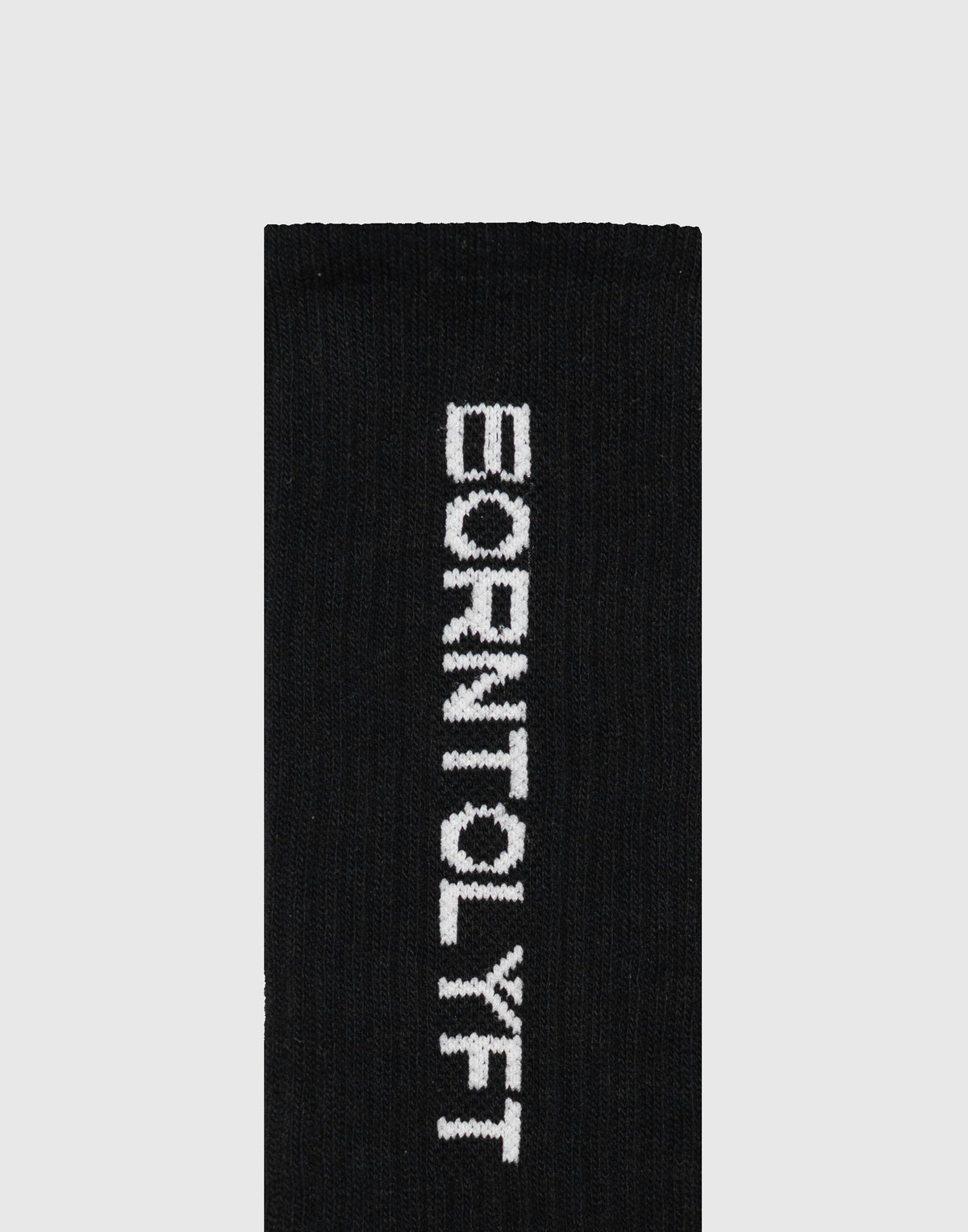 LÝFT Emblem Socks - Clear Black