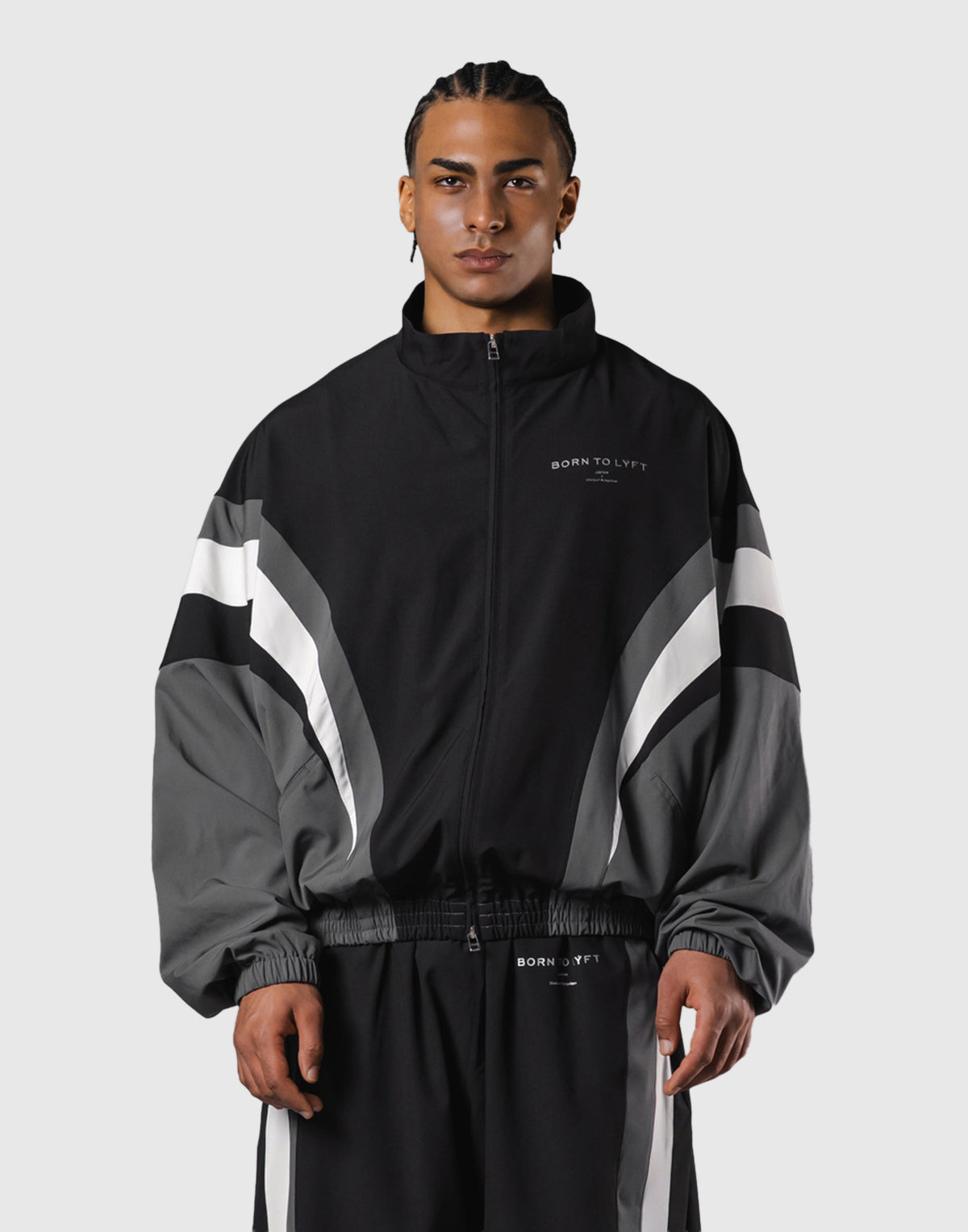 18 Logo Sweat Polo Shirt - Black – LÝFT