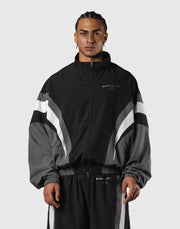 LYFT 【完売品】TRACK ジャケット&パンツV.2 セットアップ 2Line Oversize Track Jacket V.2 - Black – LÝFT