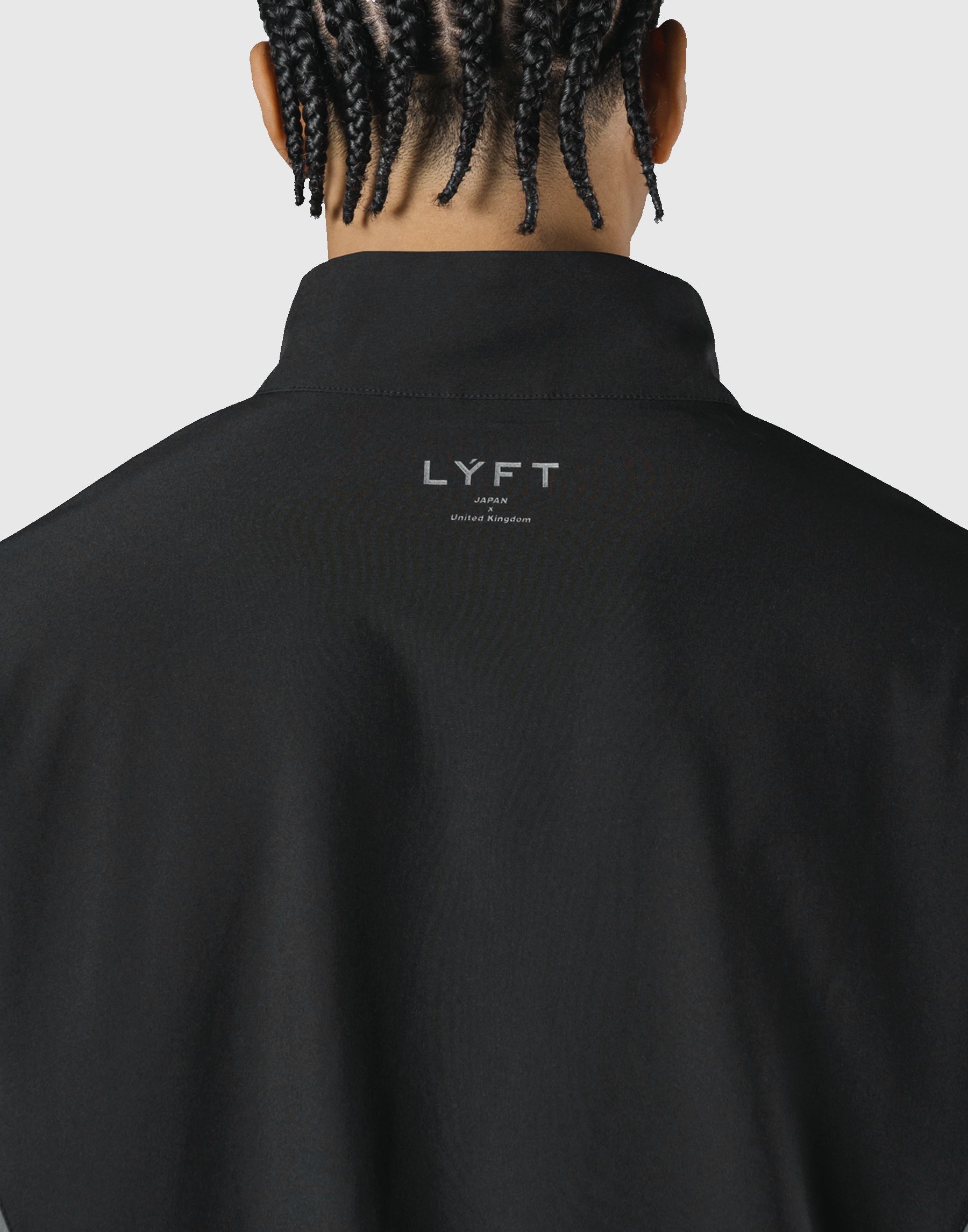 2Line Oversize Track Jacket V.2 - Black – LÝFT