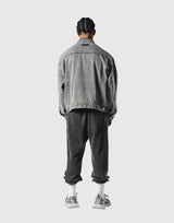 Oversize Denim Jacket - Black