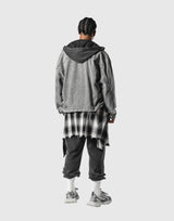 Oversize Denim Jacket - Black