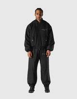 SWITCH LAYER™ Vintage Hoodie | MA-1 Puffer Jacket - Black