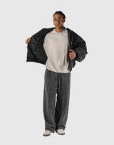 SWITCH LAYER™ Vintage Hoodie | MA-1 Puffer Jacket - Black