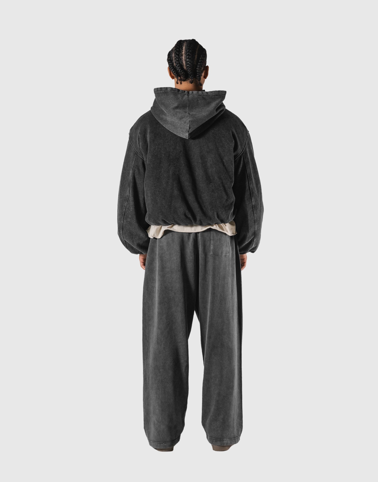 SWITCH LAYER™ Vintage Hoodie | MA-1 Puffer Jacket - Black – LÝFT