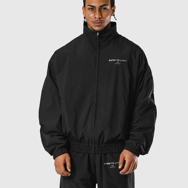 BTL Logo Nylon Jacket - Black – LÝFT