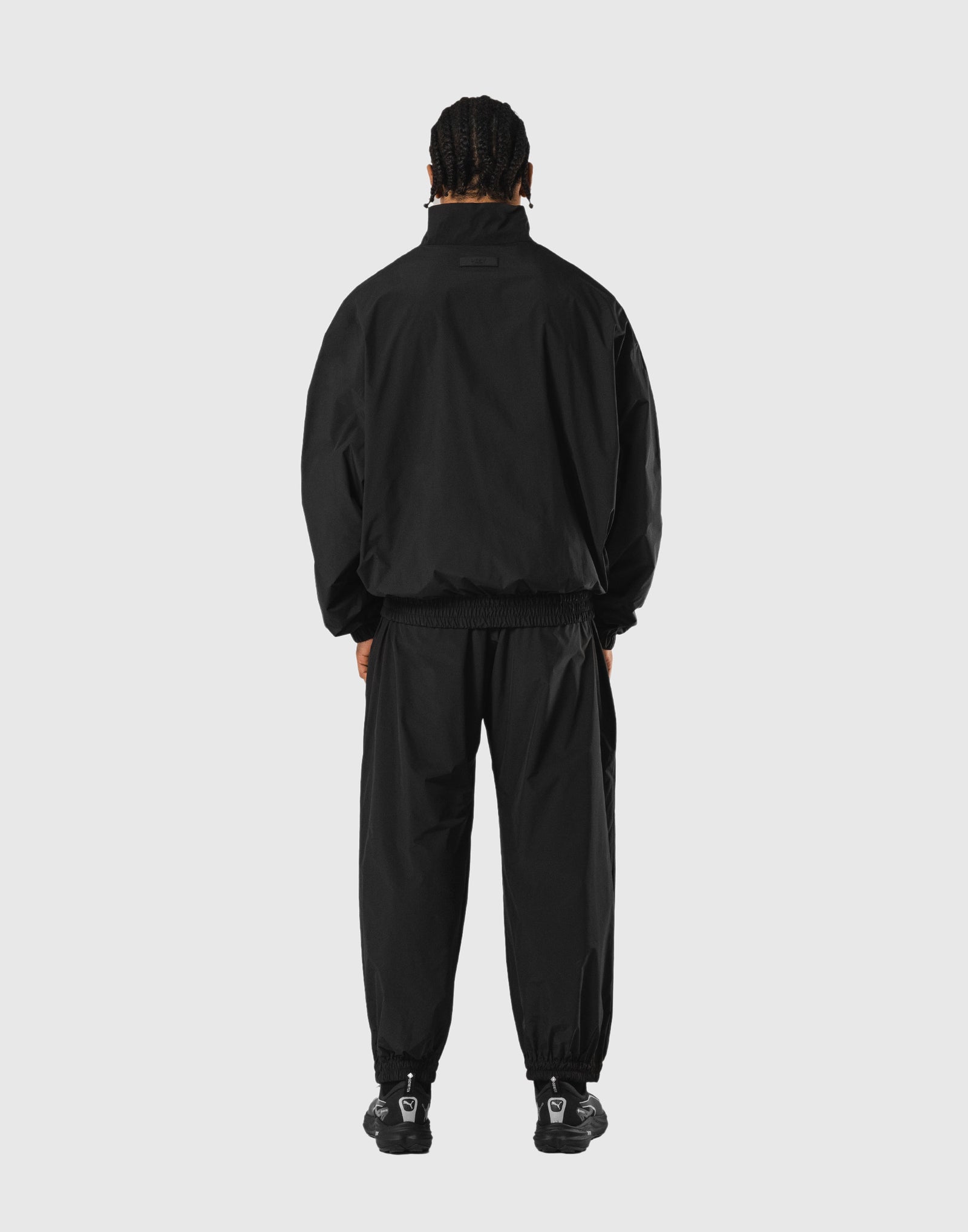 BTL Logo Nylon Jacket - Black – LÝFT